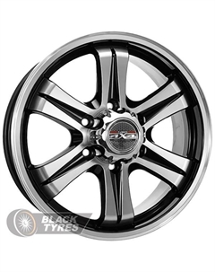 Литой диск 722 7x17/6x139.7 D100.1 ET38, Черные Neo