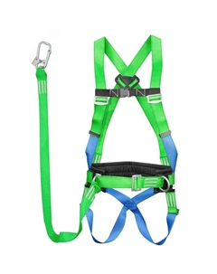 Удерживающая привязь с наплечными и набедренными лямками УС-2АЖ (лента), 12627 Без бренда (вендор)