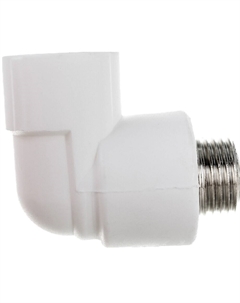 Угол полипропиленовый комбинированный 25 мм х 1/2 НР(ш) (Lm31051025015) Lammin