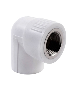 Угол полипропиленовый комбинированный 32 мм х 3/4 ВР(г) (Lm31052032020) Lammin