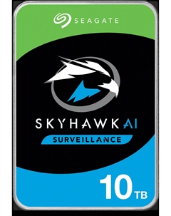 Внутренний HDD диск SEAGATE SkyHawk 10TB, SATA3, 3.5" (ST10000VE0008) Seagate