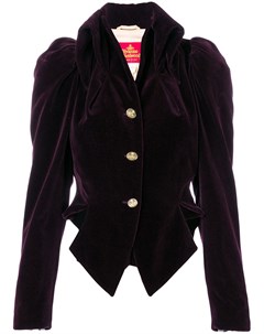 Vivienne westwood pre owned укороченная куртка victorian 42 фиолетовый Vivienne westwood pre-owned