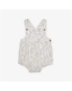 Боди из хлопкового трикотажа с графическим принтом цвета олененок, возраст 3-24 месяца, серый The little tailor