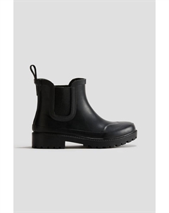 Резиновые сапоги на флисовой подкладке, черный H&m