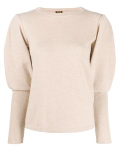 Johanna ortiz свитер с объемными рукавами m нейтральные цвета Johanna ortiz