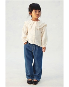 Широкие джинсы, синий H&m