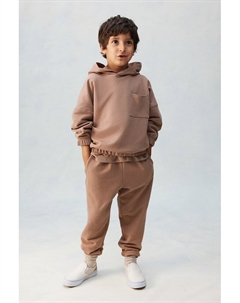 Комплект из двух хлопковых толстовок, бежевый H&m