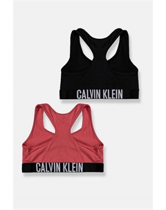 Детский спортивный бюстгальтер 2 шт, розовый Calvin klein underwear
