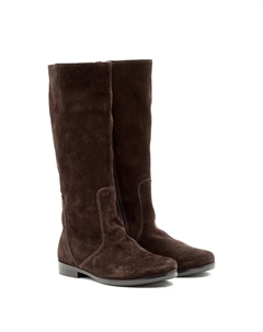 Сапоги с закругленным носком, коричневый Pèpè