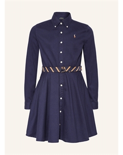 Платье-Рубашка, синий Polo ralph lauren