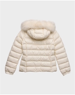 Детская стеганая куртка Bady из искусственного меха, цвет Natural Moncler