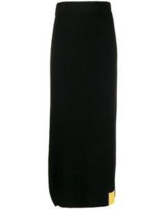 Aalto трикотажная юбка в стиле колор блок 36 черный Aalto