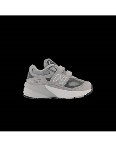 Кроссовки 990v6 Hook & Loop Toddler Wide 'Castlerock', серый New balance