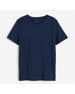 Футболка Cotton, темно-синий H&m