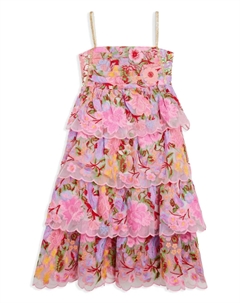 Платье макси Glam, розовый Marlo