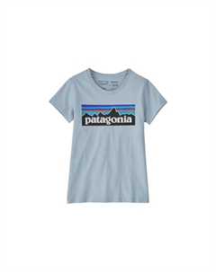 Детская футболка, белый/белый берёзовый Patagonia