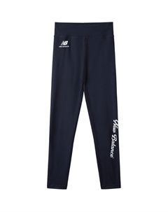 Детские леггинсы, черные New balance