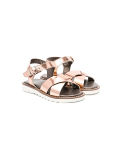 Сандалии с эффектом металлик, нейтральный Two con me by pepè