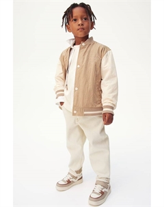 Джинсы свободного кроя, белый H&m