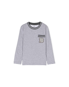 Футболка детская серая Brunello cucinelli