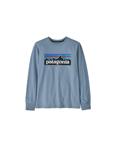 Футболка детская, натуральный неокрашенный экрю Patagonia
