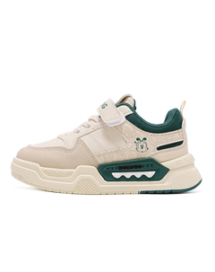 Антискользящие износостойкие повседневные детские ботинки Kids', бежевый/лесной зеленый Bobdog