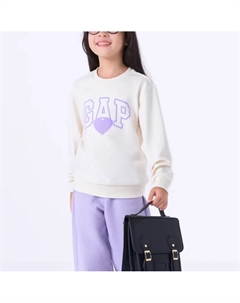 Детский свитшот, светло-фиолетовый Gap