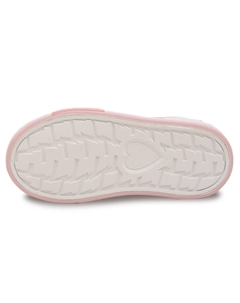 Антиударные амортизирующие легкие низкие детские скейтбординговые кроссовки Kids', белый фиолетовый Budding