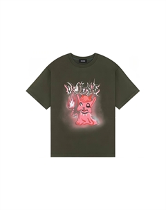 Футболка унисекс, хаки We11done