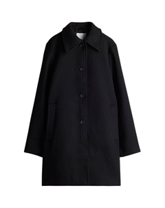 Пальто женское черное H&m