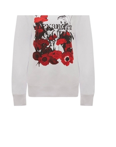 Свитер женский белый Alexander mcqueen