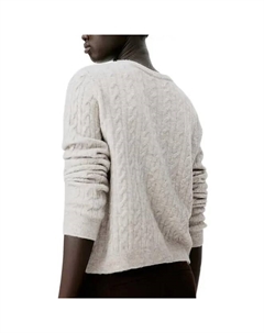 Трикотаж Женский Светло-бежевый Смесовый H&m