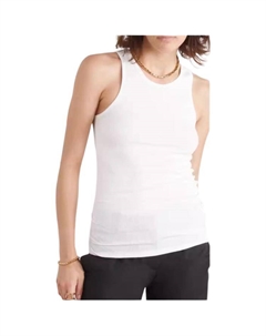 Футболка-майка женская белая The row