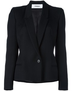 Chalayan приталенный пиджак 42 черный Chalayan