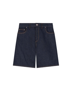 Джинсовые шорты SS24 женские морской синий We11done