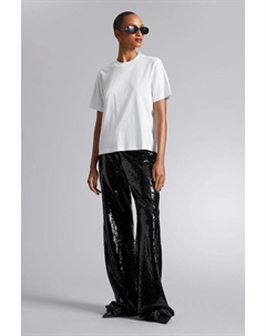 Свободная футболка, белый H&m