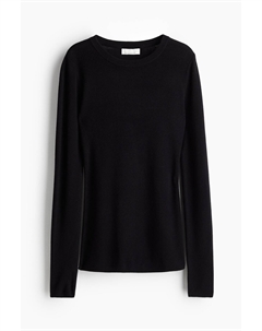 Рубашка тонкой вязки из смеси кашемира., черный H&m