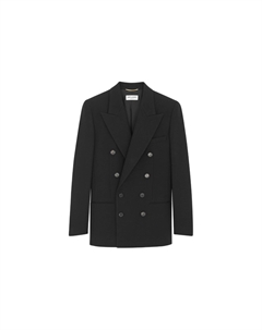Деловой костюм женский черный Saint laurent