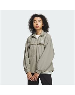 Куртка Warding loose fit woven jacket, цвет Silver Pebble Adidas