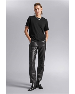 Свободная футболка, черный H&m