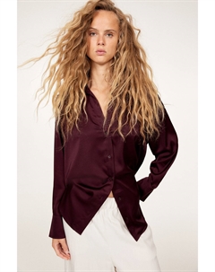 Блузка с v-образным вырезом, красный H&m