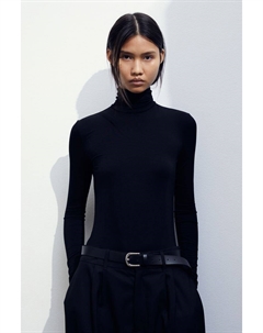 Топ с высоким воротником H&m