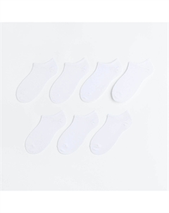 Набор носков Ankle, 7 пар, белый H&m