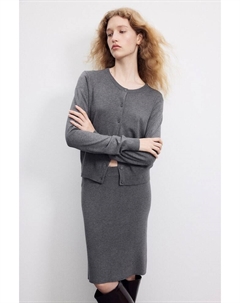 Кардиган тонкой вязки, серый H&m