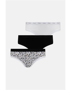 Трусы 3 шт, черный Fila