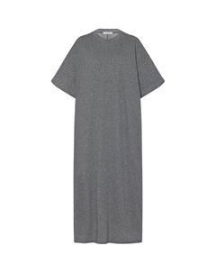 Платье с короткими рукавами женское, разноцветное, каменно-белое The row