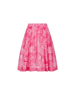 Ежеквартальные новинки Повседневная длинная юбка женская розовая Dior