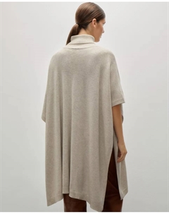 Женская вязаная кофта с высоким воротником, цвет 120 Crudo Woman limited el corte inglés