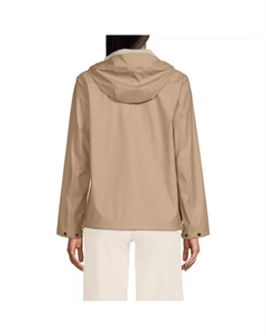 Женская водонепроницаемая куртка-дождевик Squall, цвет desert tan Lands' end