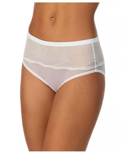 Женские трусы-хипстер Wave Lace DK8443, белый Dkny